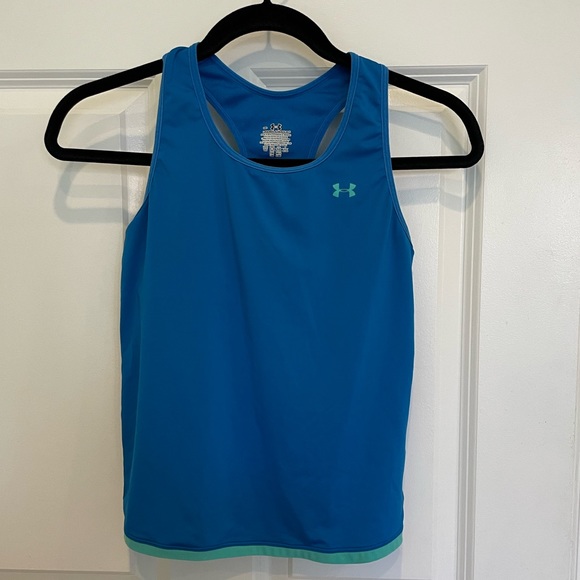 Blue/green Under Armour Tank Top - Picture 1 of 4